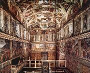 Interior of the Sistine Chapel